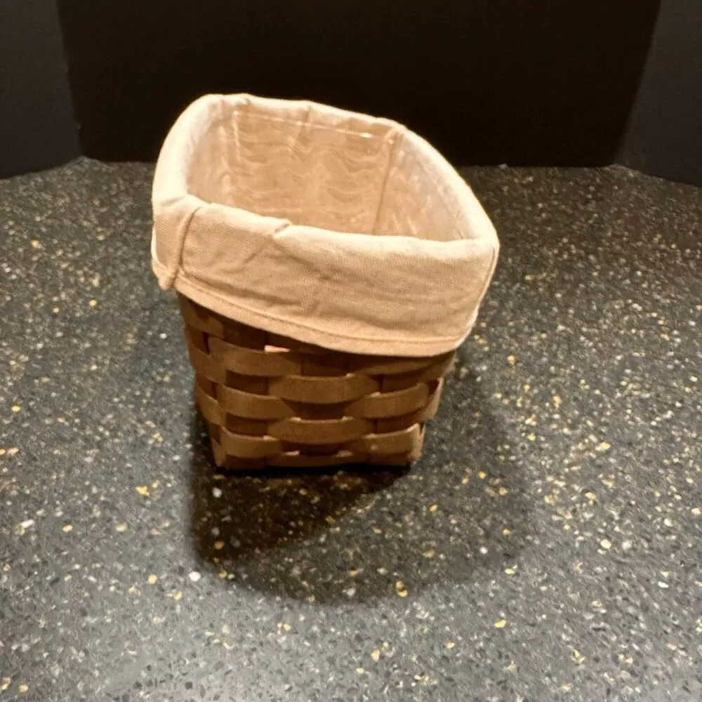Longaberger Large Recipe Basket with Liner and Protector